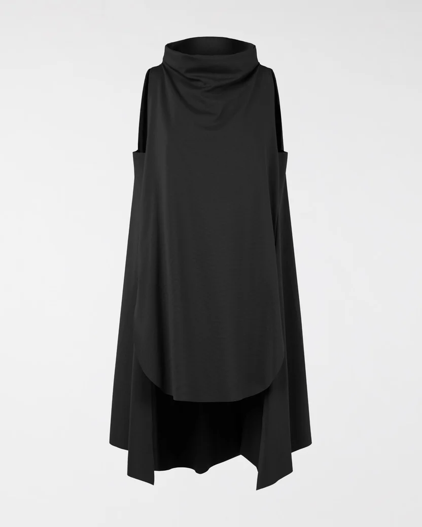 VESTIDO SEM MANGAS COM FENDAS