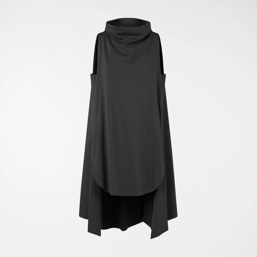 VESTIDO SEM MANGAS COM FENDAS